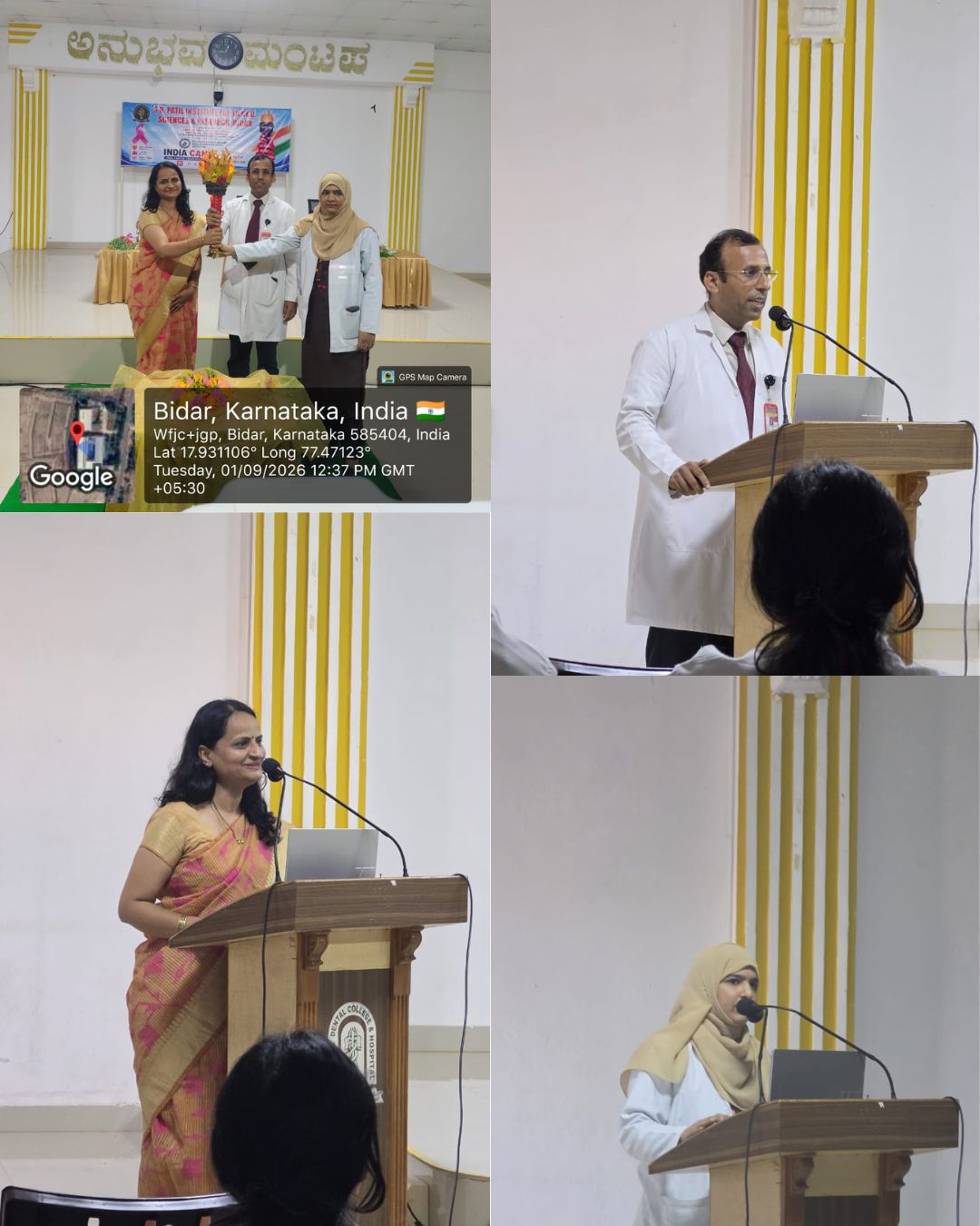 Faculty and speakers at Oral Cancer Awareness Event